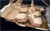 2002 Buick Rendezvous interior