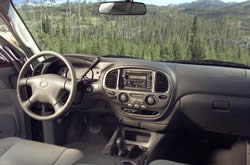 2002 Toyota Sequoia - interior