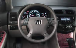 Honda Accord - dashboard layout