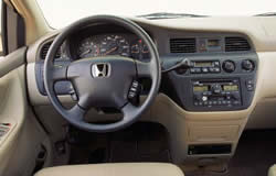 Honda Odyssey - dashboard layout