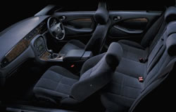 2003 Jaguar S-Type interior