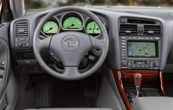 2003 Lexus GS 430 - dashboard layout