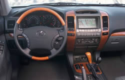 Lexus GX 470 - dashboard layout