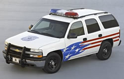 Tahoe Law Enforcement Police Vehicle