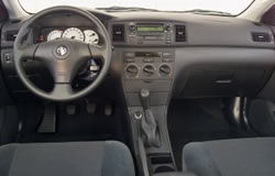 2004 Toyota  Corolla dashboard