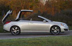 2009 Pontiac G6 Convertible folding roof