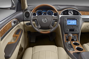 2012 Buick Enclave interior - dashboard layout
