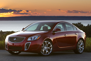 2012 Buick Regal - Crystal Red Tintcoat finish