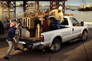 2012 Ford  Super Duty class leading payload capability