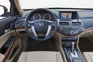 2012 Honda Accord dashboard layout 