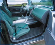 Jeep Willy interior