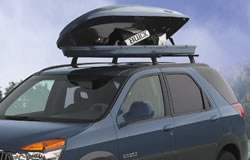 Buick Rendezvous With Short Hard Cargo Carrier