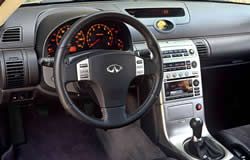 G35 Sport Coupe - dashboard layout