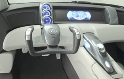 Lexus HPX Concept dashboard
